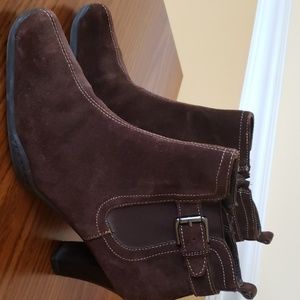 Aerosoles Brown Suede Boots